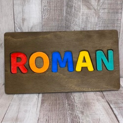 Roman's Puzzle handcrafted by Triple R Designs